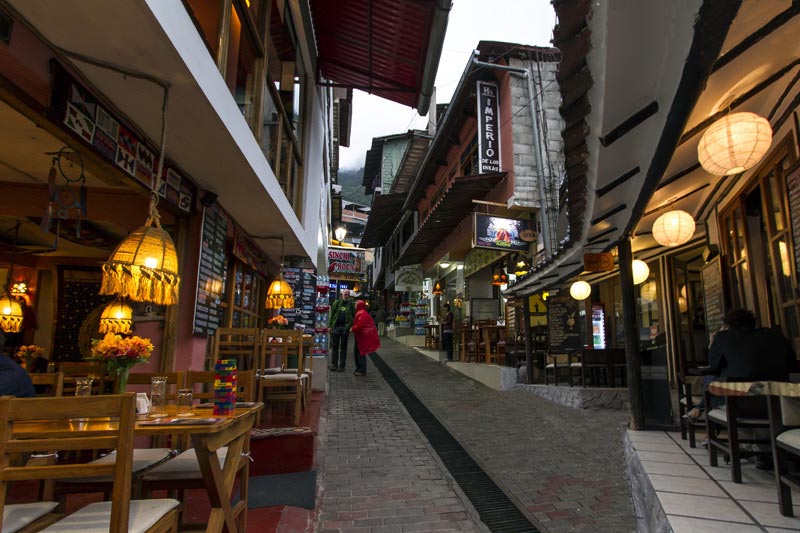 Restaurantes en Aguas Calientes