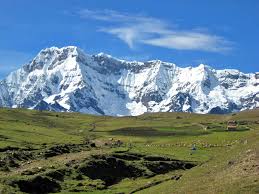 Vista del nevado Ausangate